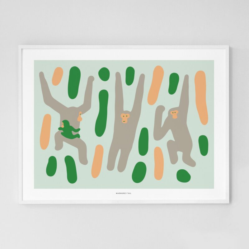 ArtPrint - Monkey Jungle